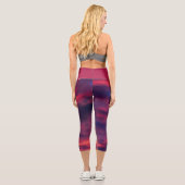 Leggings Capri août rouge (Verso)