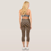 Leggings Capri Apperol Spritz Cocktail Capris haut taille (Verso)