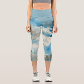 Leggings Capri Aquarelle (Recto)