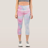 Leggings Capri Aquarelle Capris haut taille (Recto)