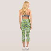 Leggings Capri Aquarelle tombée feuilles 6 (Verso)