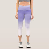 Leggings Capri Aquarelle violette Ombre (Recto)