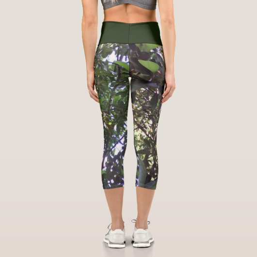 Leggings Capri Arbre Avocado (Verso)