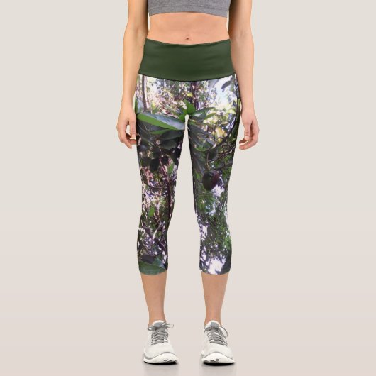 Leggings Capri Arbre Avocado (Recto)