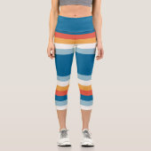 Leggings Capri Arc arc-en-ciel (Recto)