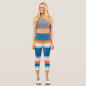 Leggings Capri Arc arc-en-ciel (Recto)