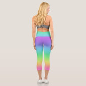 Leggings Capri Arc-en-ciel (Verso)