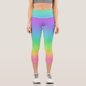 Leggings Capri Arc-en-ciel (Recto)