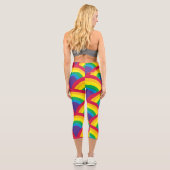 Leggings Capri Arc-en-ciel Extraordinaire (Verso)