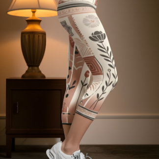 Leggings Capri Aria Grace Terre & Esprit Minimaliste Tribal