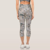 Leggings Capri Arrière - plan en béton (Verso)