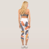 Leggings Capri Art Abstrait (Verso)