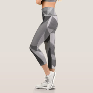 Leggings Capri Art Abstrait de Joseph Schillinger