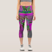Leggings Capri Art de la chèvre (Recto)