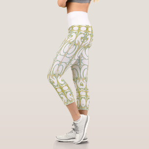 Leggings Capri Art nouveau Art abstrait Art nouveau d'Alphonse Mu