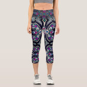 Leggings Capri Art numérique Boutique Design (Recto)
