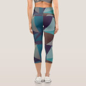 Leggings Capri art numérique d'art fractal Abstrait (Verso)