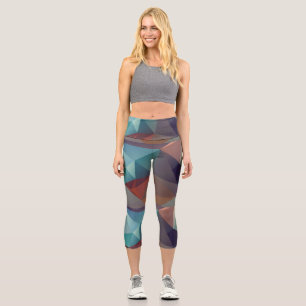 Leggings Capri art numérique d'art fractal Abstrait