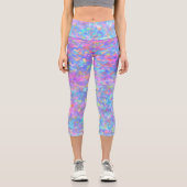 Leggings Capri Art point multicolore (Recto)