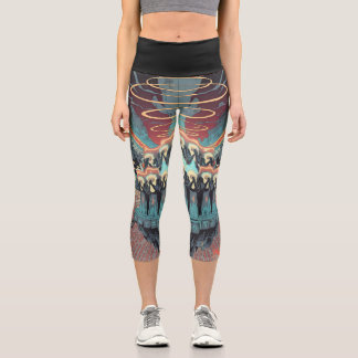 Leggings Capri Ascension des prophètes liés