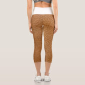 Leggings Capri aspect simili-cuir (Verso)