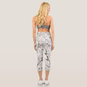 Leggings Capri Aspen Feuille Squelette 1 (Verso)