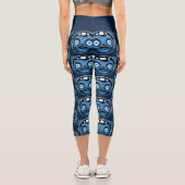 Leggings Capri Astronaute zombie (Verso)