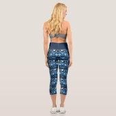 Leggings Capri Astronaute zombie (Verso)
