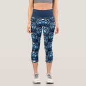 Leggings Capri Astronaute zombie (Recto)