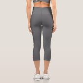 Leggings Capri Athletic Pride Stripe (Verso)