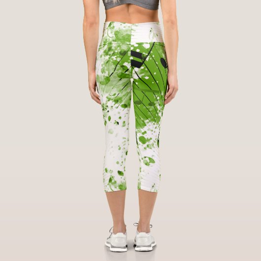 Leggings Capri Atmosphère musicale 7 (Verso)
