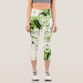 Leggings Capri Atmosphère musicale 7 (Recto)