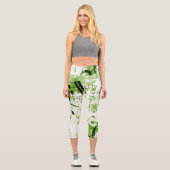 Leggings Capri Atmosphère musicale 7 (Recto)