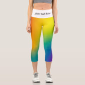Leggings Capri Aurora borealis (Recto)