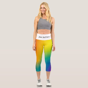Leggings Capri Aurora borealis