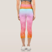 Leggings Capri Aurore de l'aube (Verso)