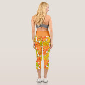 LEGGINGS CAPRI AUTOMNE AUTOMNE IMPRIMER CAPRI YOGA PANTS LEGINGS (Verso)