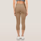 Leggings Capri Autorisation Brown simple (Verso)