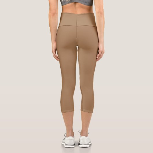 Leggings Capri Autorisation Brown simple (Verso)