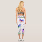 Leggings Capri avec Papillons (Verso)