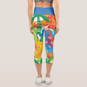 Leggings Capri Aventure tropicale (Verso)