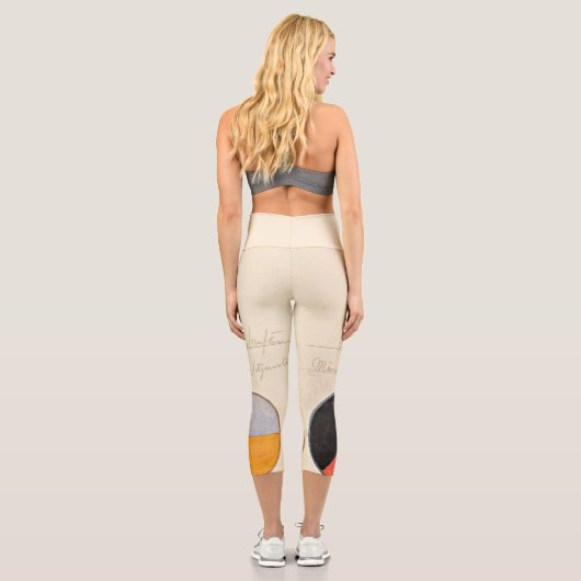 Leggings Capri avoine, 1920 par Hilma af Klint (Verso)