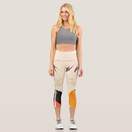 Leggings Capri avoine, 1920 par Hilma af Klint (Recto)