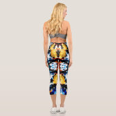 Leggings Capri Aztec Abstrait (Verso)