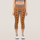 Leggings Capri baisers papillon (Recto)