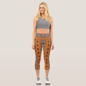 Leggings Capri baisers papillon (Recto)