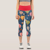 Leggings Capri Ballons à air chaud (Recto)