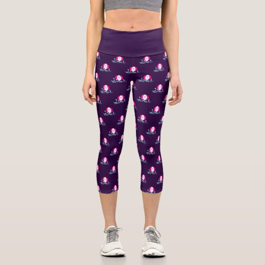 Leggings Capri Balls de plage (Recto)