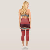 Leggings Capri Bande esthétique (Verso)