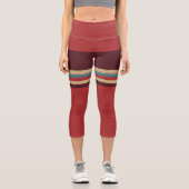 Leggings Capri Bande esthétique (Recto)